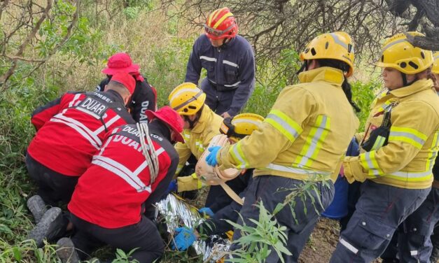 Encontraron con vida a una mujer que era buscada en Río Tercero