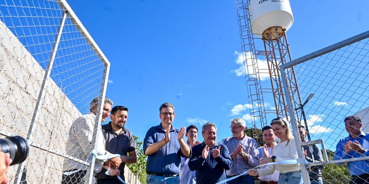 Habilitaron nuevos sistemas de agua potable en el norte cordobés