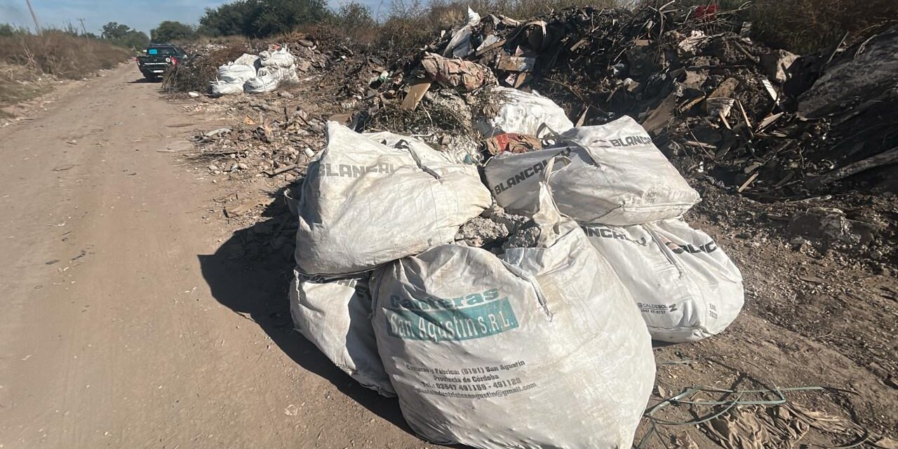 Hallaron residuos de una cantera y un geriátrico en un macrobasural