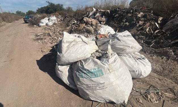 Hallaron residuos de una cantera y un geriátrico en un macrobasural