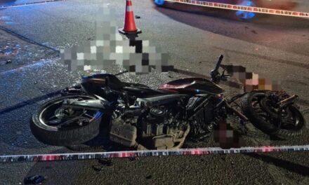 Choque en Cosquín: un motociclista sufrió un grave traumatismo y fue derivado a Córdoba