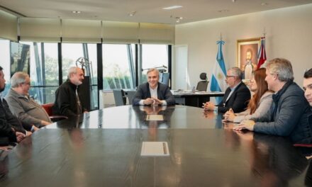 Llaryora recibió a autoridades de la Pastoral Social Argentina