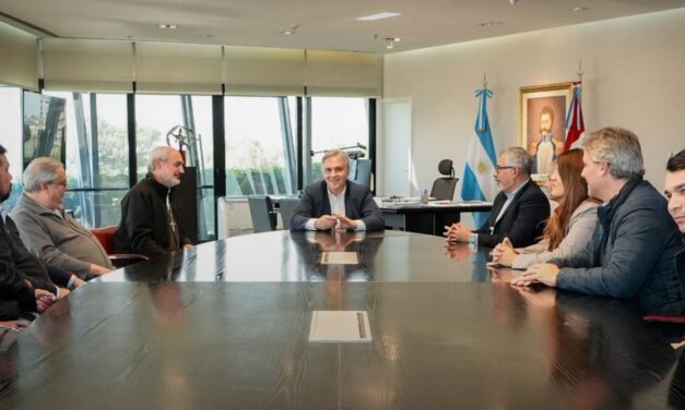 Llaryora recibió a autoridades de la Pastoral Social Argentina