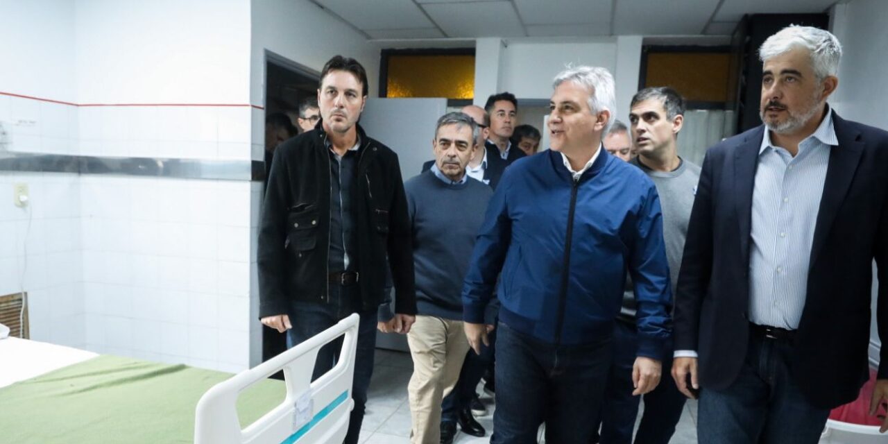 Llaryora reforzó el hospital de Marcos Juárez por la crisis del PAMI