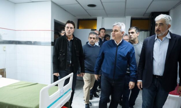 Llaryora reforzó el hospital de Marcos Juárez por la crisis del PAMI