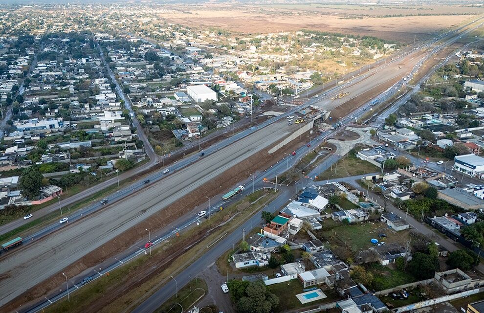 Avanza el altonivel de Ruta 19 en Malvinas Argentinas