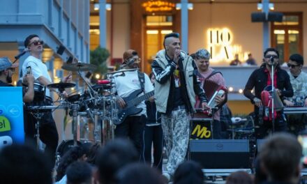 El cuarteto tuvo un cierre a pura fiesta
