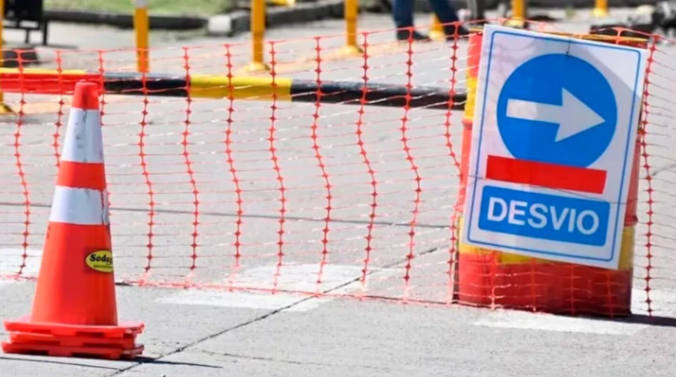 Corte total en Figueroa Alcorta por obras de EPEC
