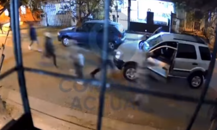 Conductor de aplicaciones sufrió un robo piraña en Los Paraísos