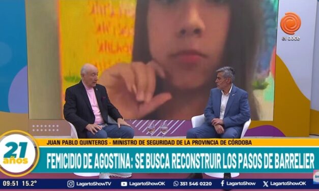 Quinteros defendió su actuación en el caso Agostina y apuntó contra las críticas políticas