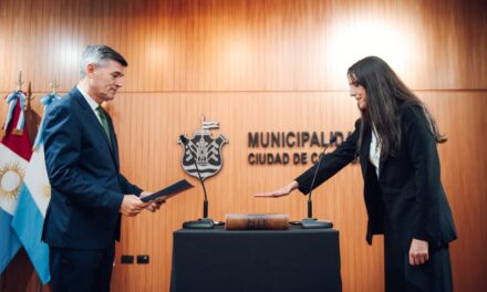 Passerini puso en funciones a Andrea Ledesma en Políticas Sociales
