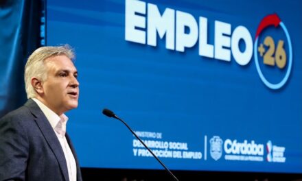 Llaryora lanzó Empleo +26: habrá 10.000 nuevas oportunidades laborales