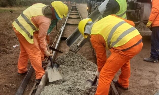 Avanza el asfaltado de la ruta que une Colonia Caroya y Tinoco
