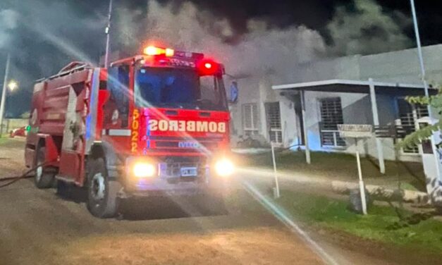 Incendio en Villa Retiro: tres heridos