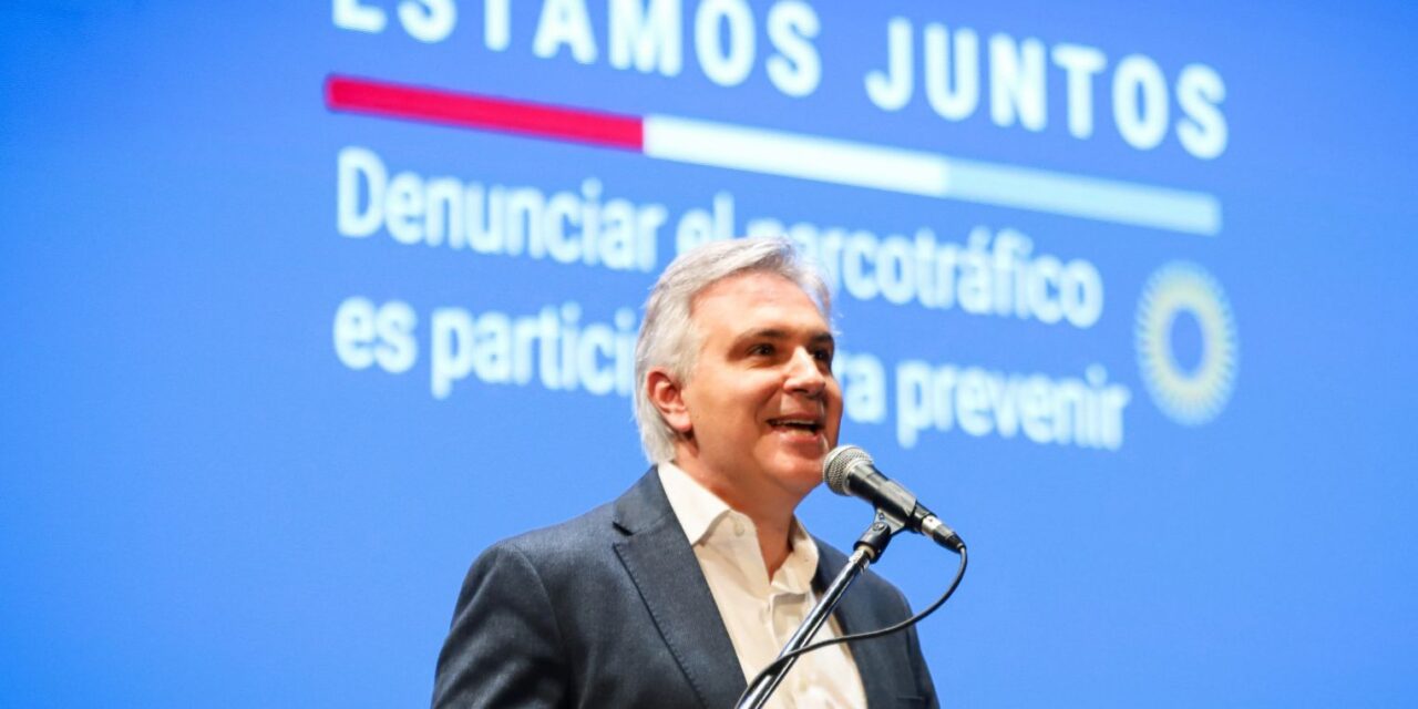 Llaryora lanzó un plan contra el narcomenudeo