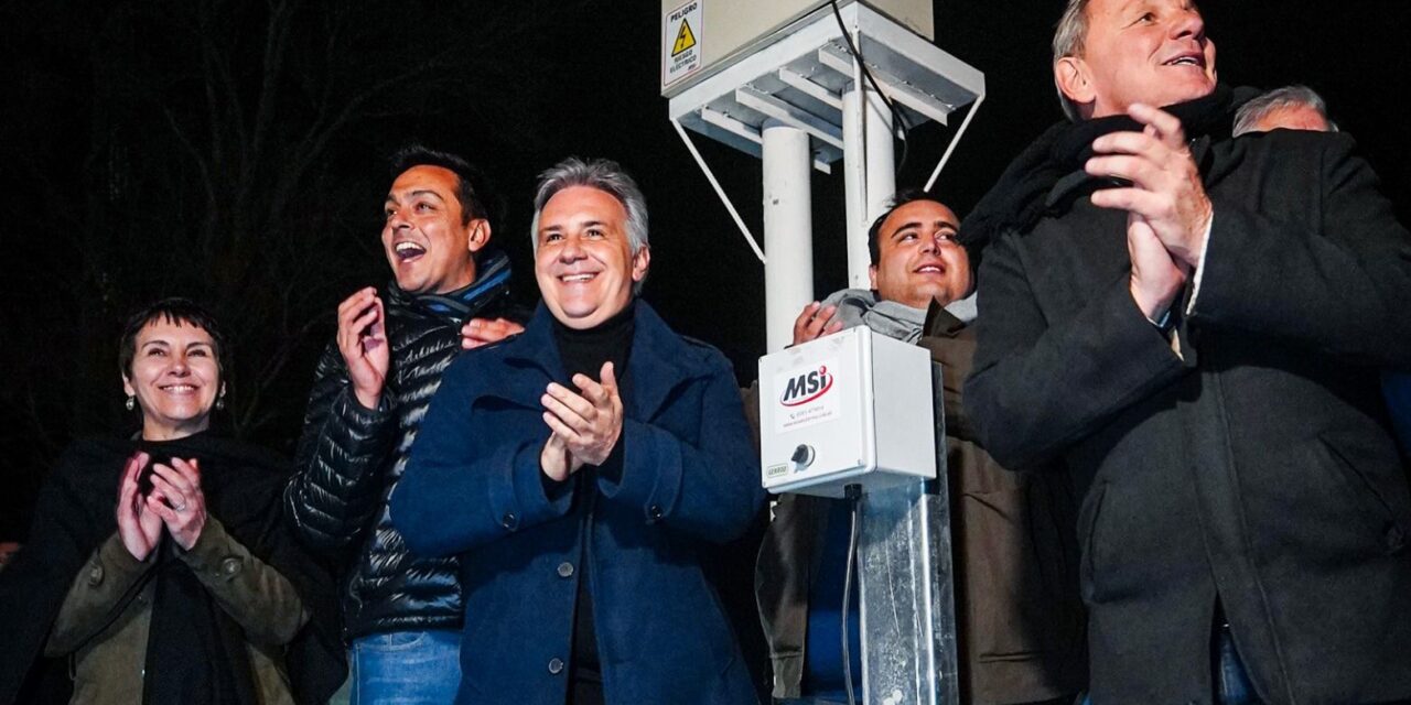 Río Cuarto ya tiene iluminado el primer tramo de su Circunvalación