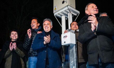 Río Cuarto ya tiene iluminado el primer tramo de su Circunvalación