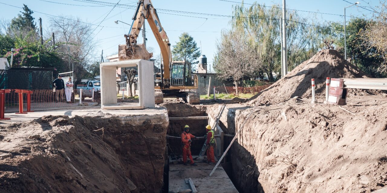 La obra de avenida Bodereau ya tiene un 35% de avance