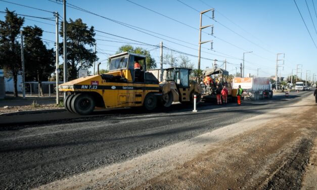 Obras viales: intervienen calles en dos barrios